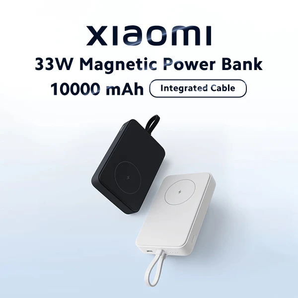 Xiaomi 33W Magnetic Power Bank 10000(Integrated cable) - Image 2