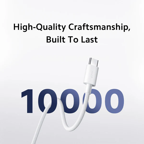 Xiaomi 3A Braided USB-C to USB-C Cable (1m) - Image 3