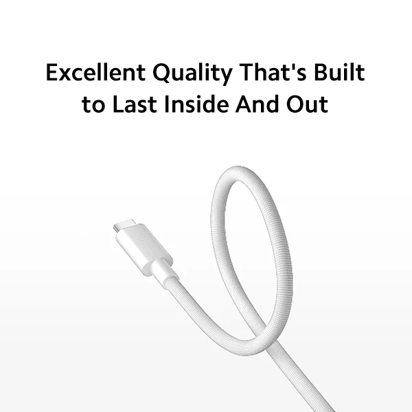 Xiaomi 6A Braided USB-C to USB-C Cable (1m) - Image 3