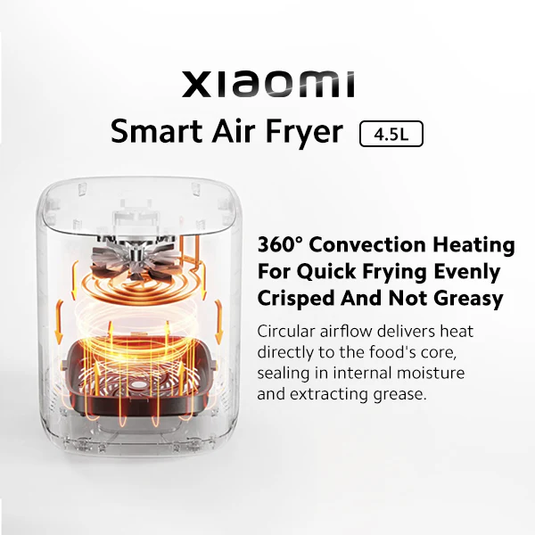 Xiaomi Smart Air Fryer 4.5L - Image 3